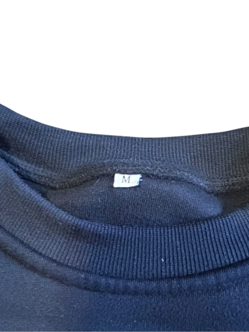 Sportscar Racing Crest Embroidered Crewneck Sweatshirt Black Size M - Picture 5 of 8